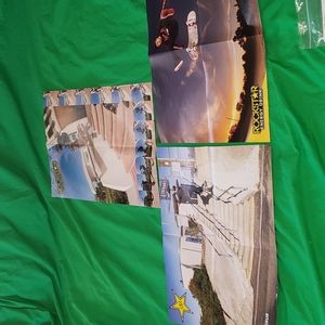 Rockstar Energy Drink Skateboarding Double Sided Posters New